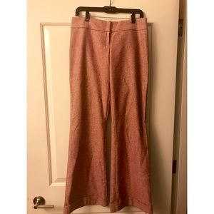 Bebe Pink Wide Leg Cuffed Pants Size 8
